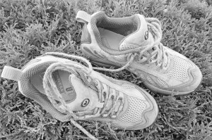 my hiking shoes